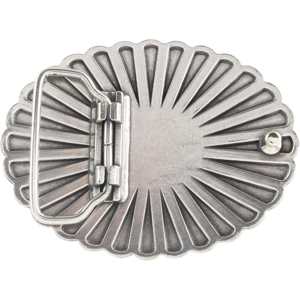 BELTINGER Gürtelschnalle Antony 4,0cm - Buckle Wechselschließe Gürtelschließe 40mm - Gürtel bis