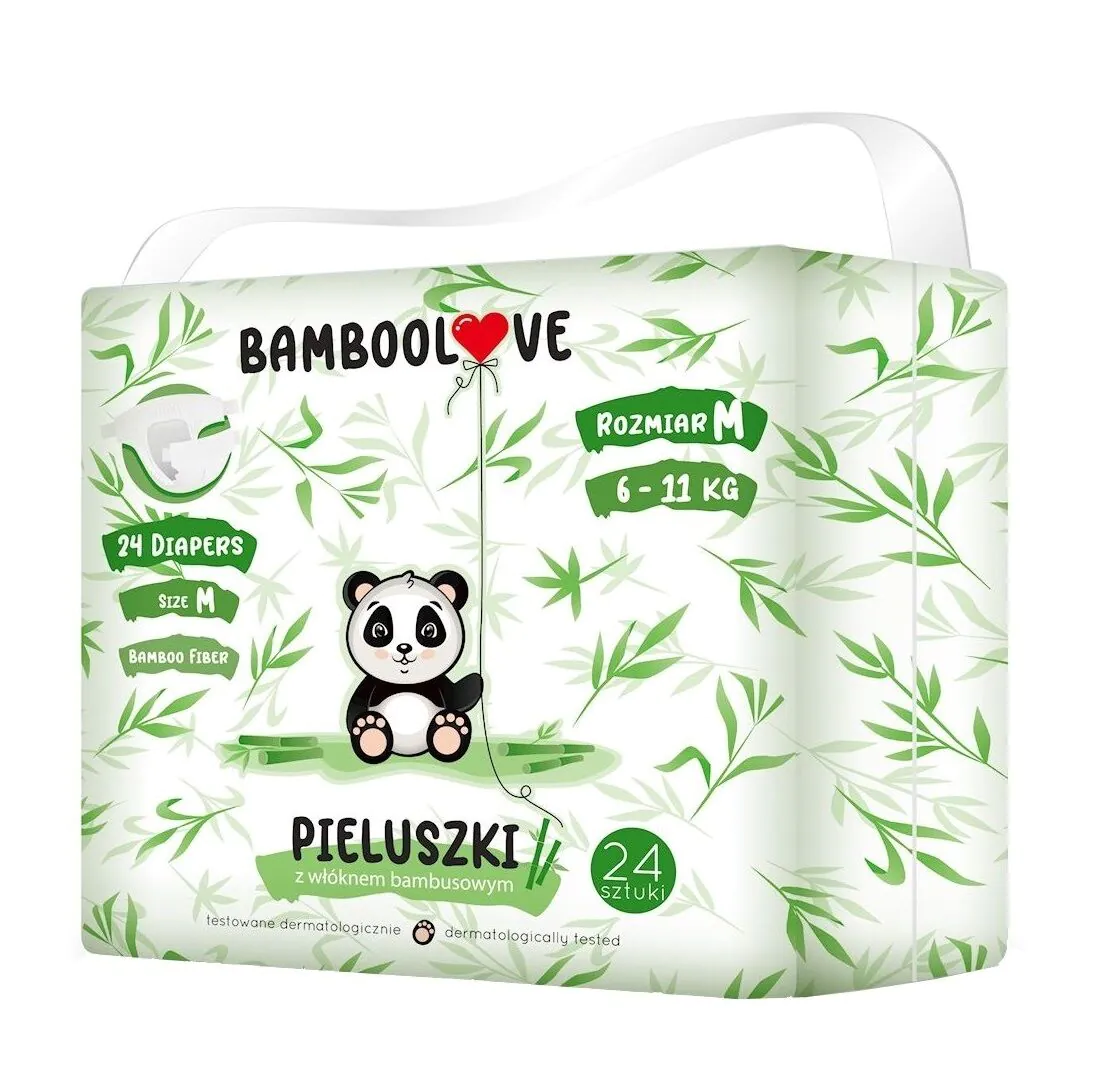 Bambolove engangsbleer størrelse M