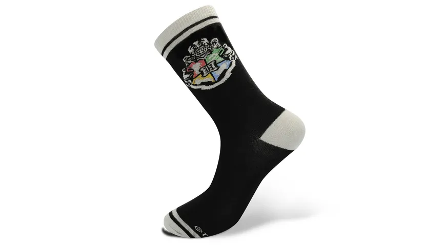 HARRY POTTER  Black & Grey Hogwarts Socken