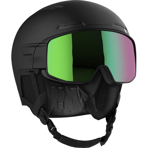 HERREN HELM HELMET DRIVER PRO SIGMA BLACK/UNIV EM