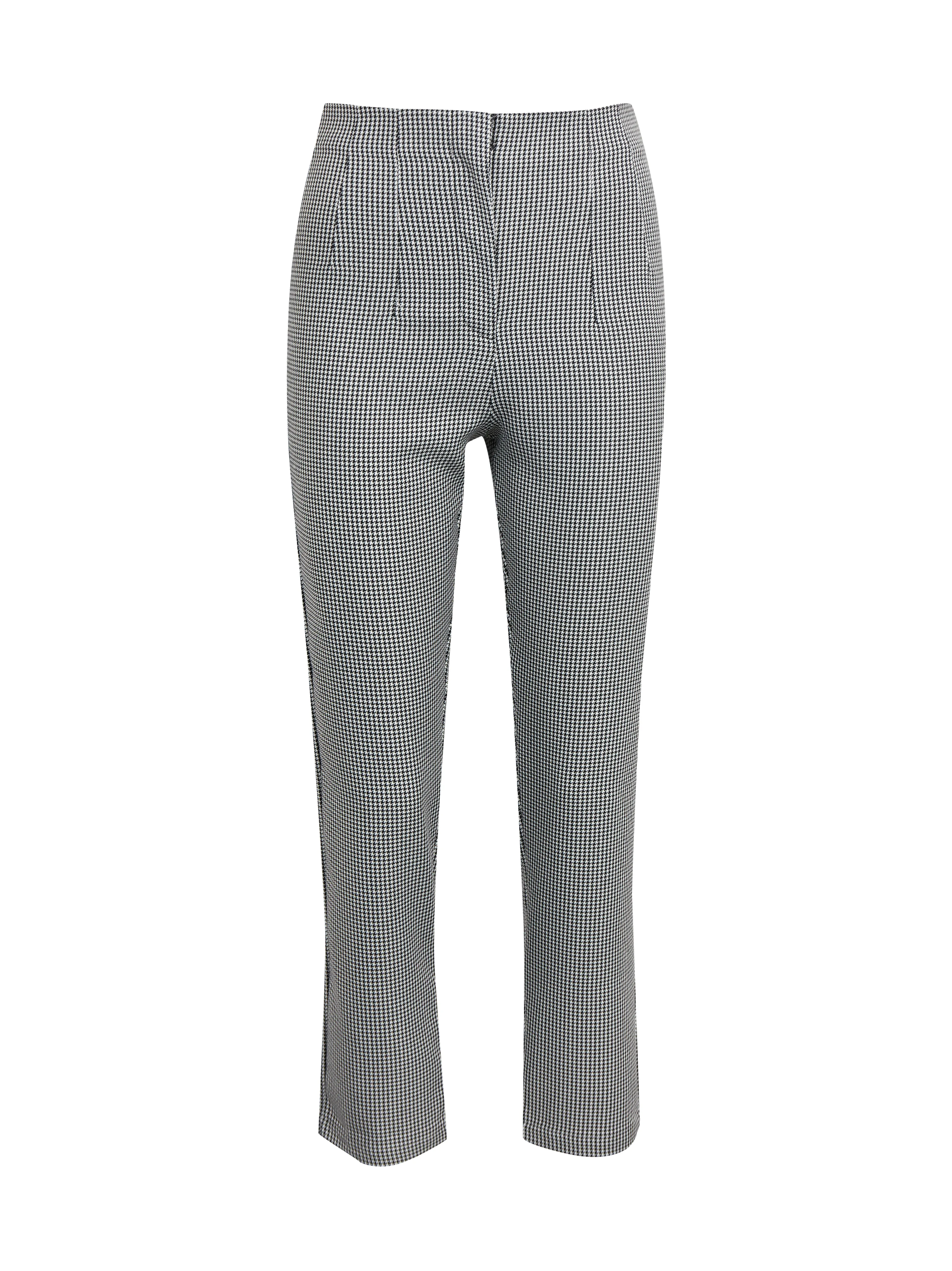 Schwarze gemusterte Damenhose ORSAY
