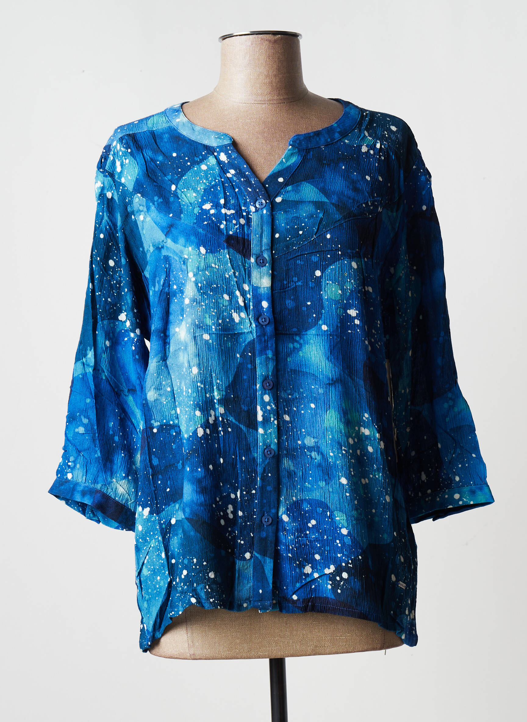 Agathe   Louise Chemisiers Femme couleur bleu