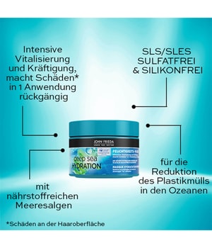 JOHN FRIEDA deep sea HYDRATION Haarkur-250 ml