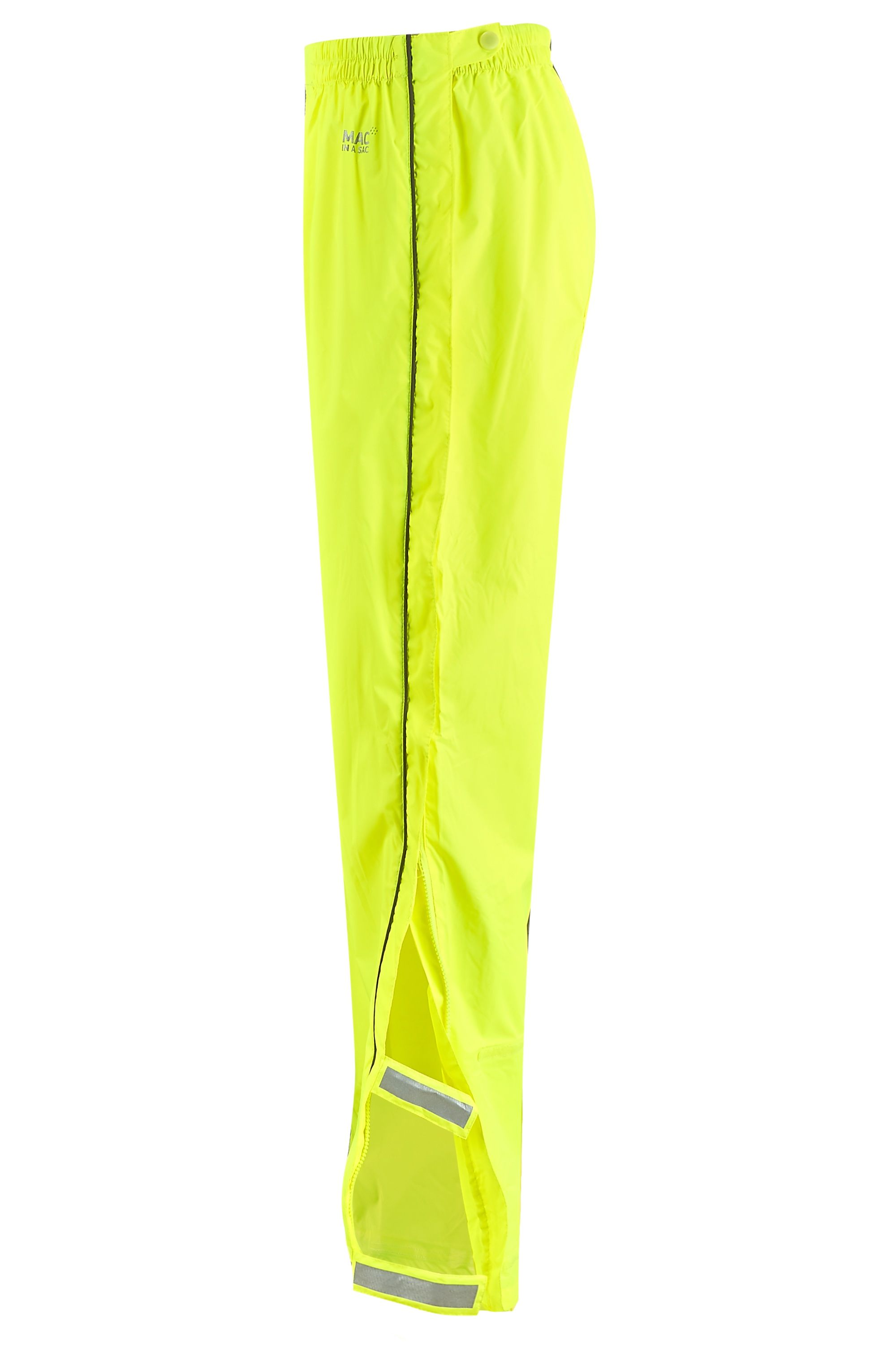 Mac in a Sac Neon Yellow Full zip Regenhose