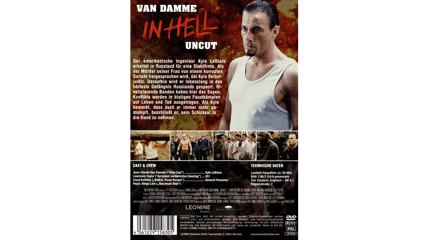 In Hell - Rage Unleashed  (uncut)