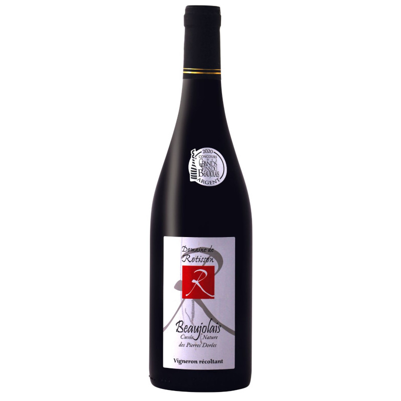 Domaine Rotisson Cuvée Nature Des Pierres Dorées Rouge