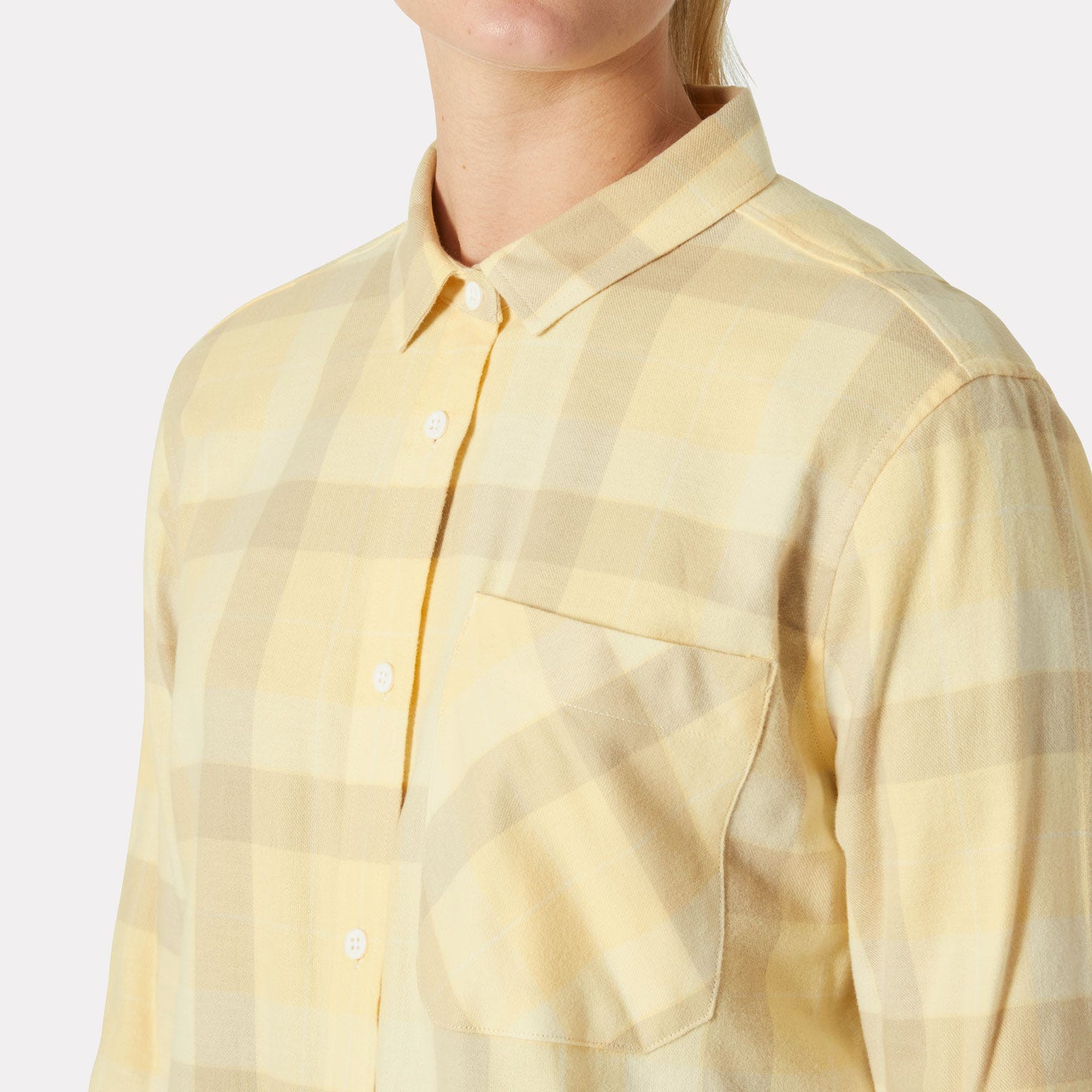 Women's Lokka Organic Flannel Long Sleeve Shirt