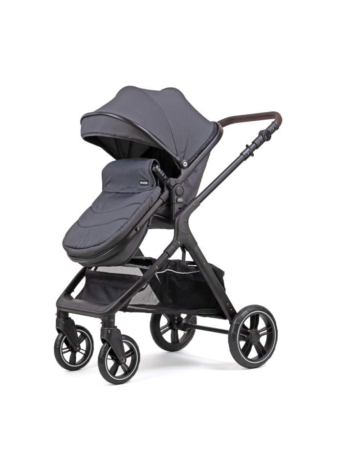 PIXINI Nelio Kinderwagen 3in1 Set schwarz/oxford dunkelgrau günstig kaufen onesize