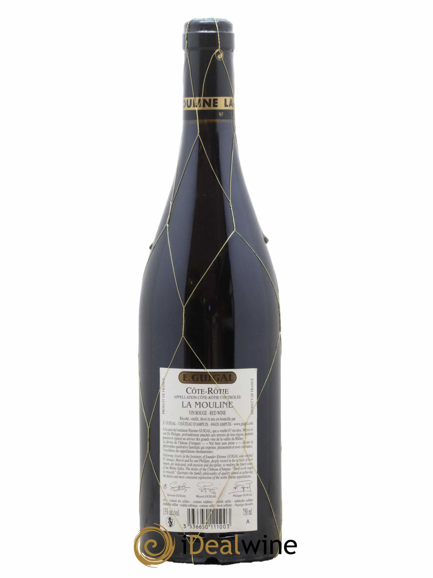 Côte-Rôtie La Mouline Guigal  2007 - Lot de 1 Bouteille