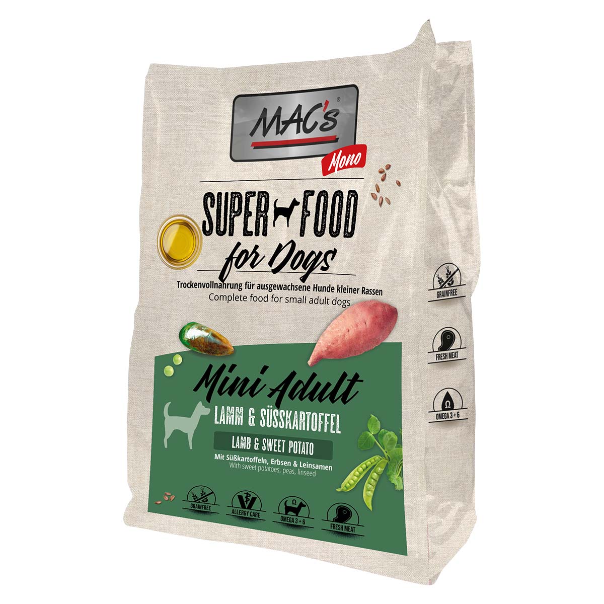 MAC's Dog Mono Mini Lamm 3kg günstig kaufen bei ZooRoyal