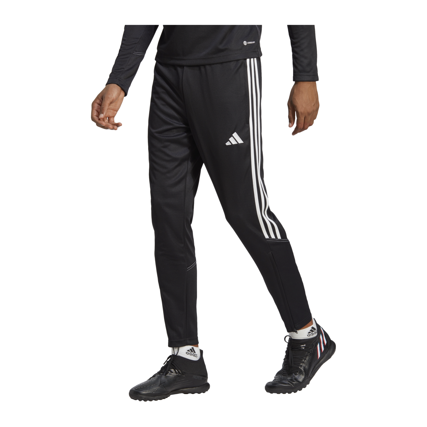 adidas Tiro 23 Trainingshose Schwarz Weiss
