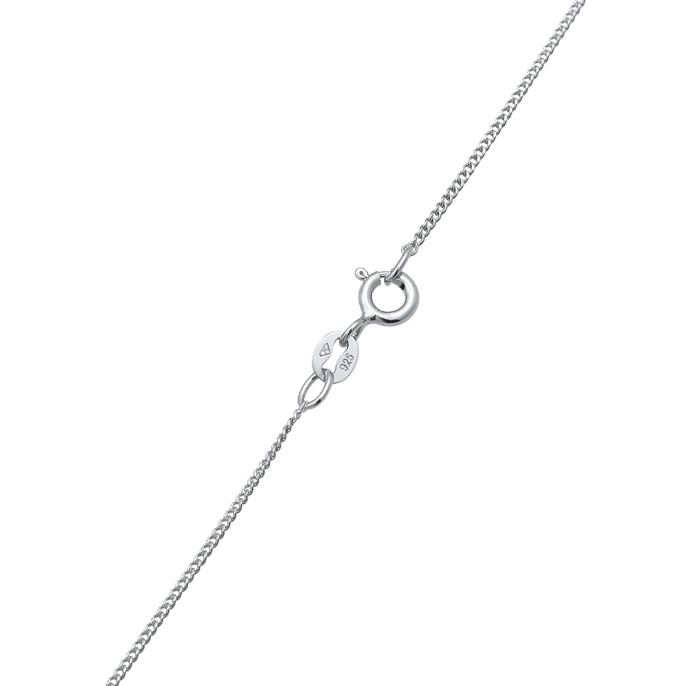 Elli Elli Collier Pendentif femme choker croix simple avec cristal en argent sterling  collier