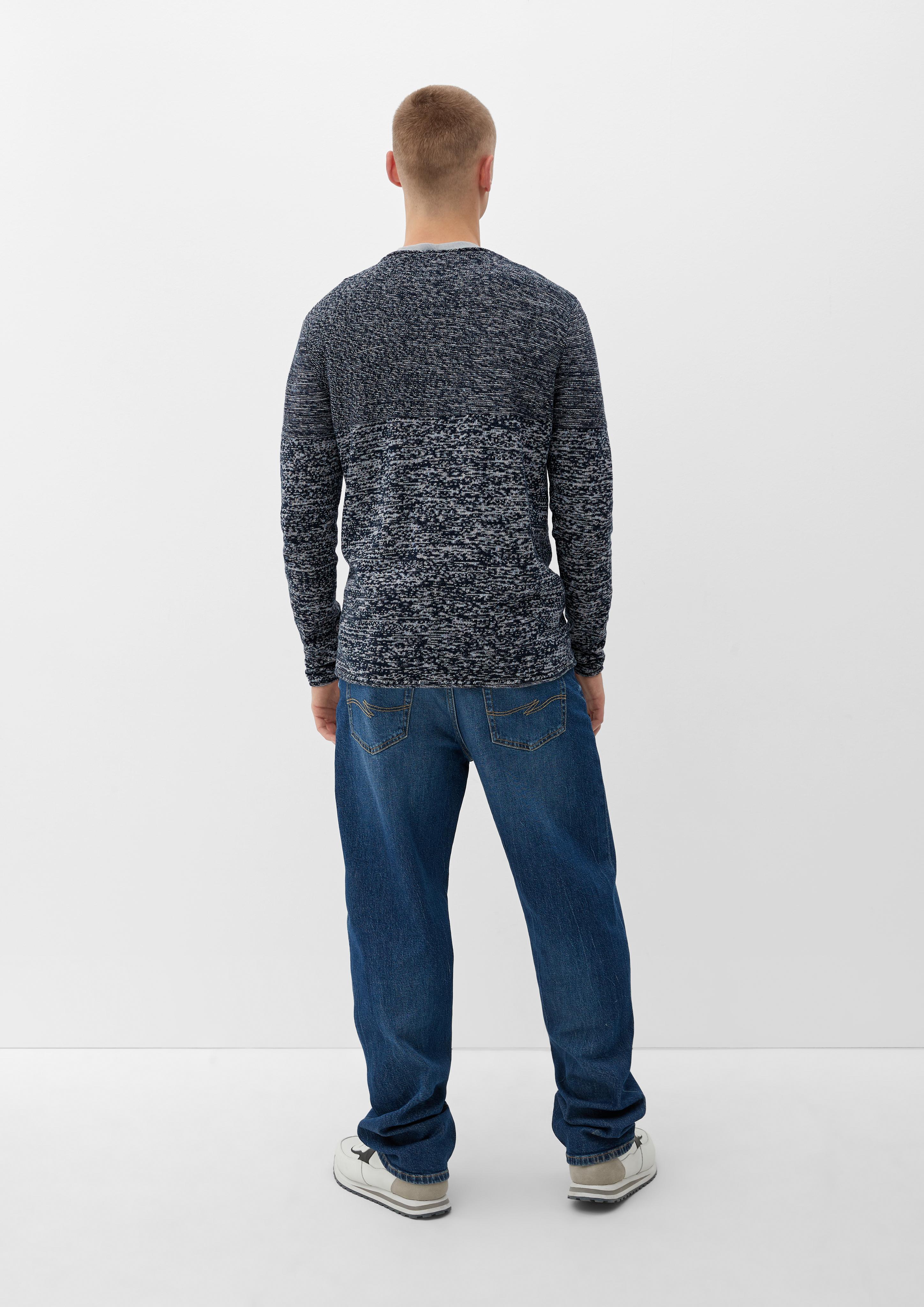 Strickpulli mit Rollsäumen  2123459-59W0