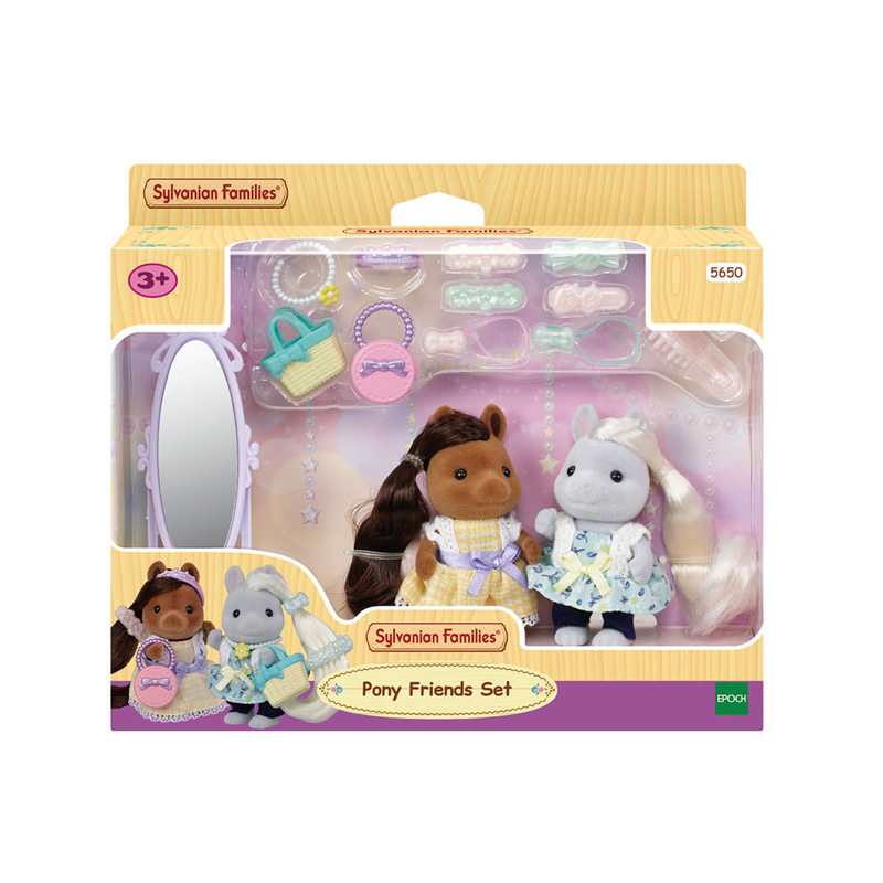 5650 Les amies poney et leurs kits de coiffure Sylvanian