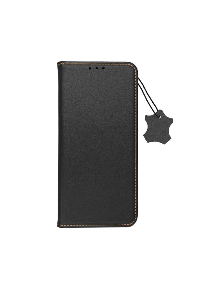 COFI 1453 Smart Pro Echt Leder Hülle Tasche kompatibel mit iPhone 16 Schwarz in Schwarz günstig kaufen onesize