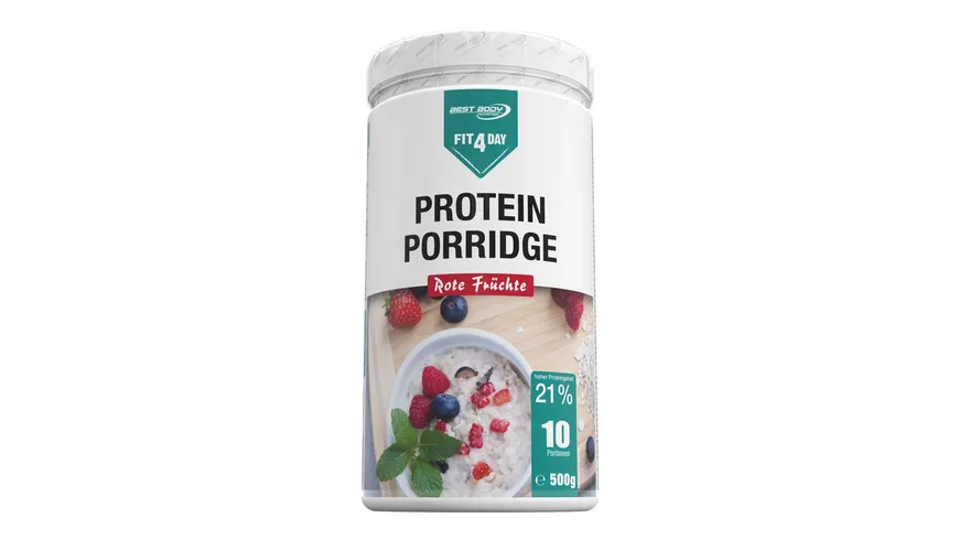 Fit4Day Porridge Rote Früchte 500 g