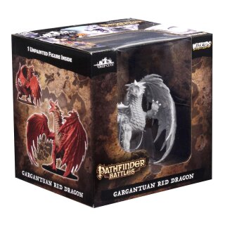 Gargantuan Red Dragon: Wizkids Deep Cuts Unpainted Minis