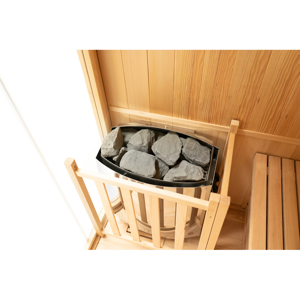Home Deluxe Traditionelle Sauna SKYLINE L - 150 x 120 cm