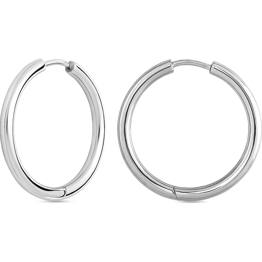 FAVS Créoles Acier inoxydable Boucles d'oreilles