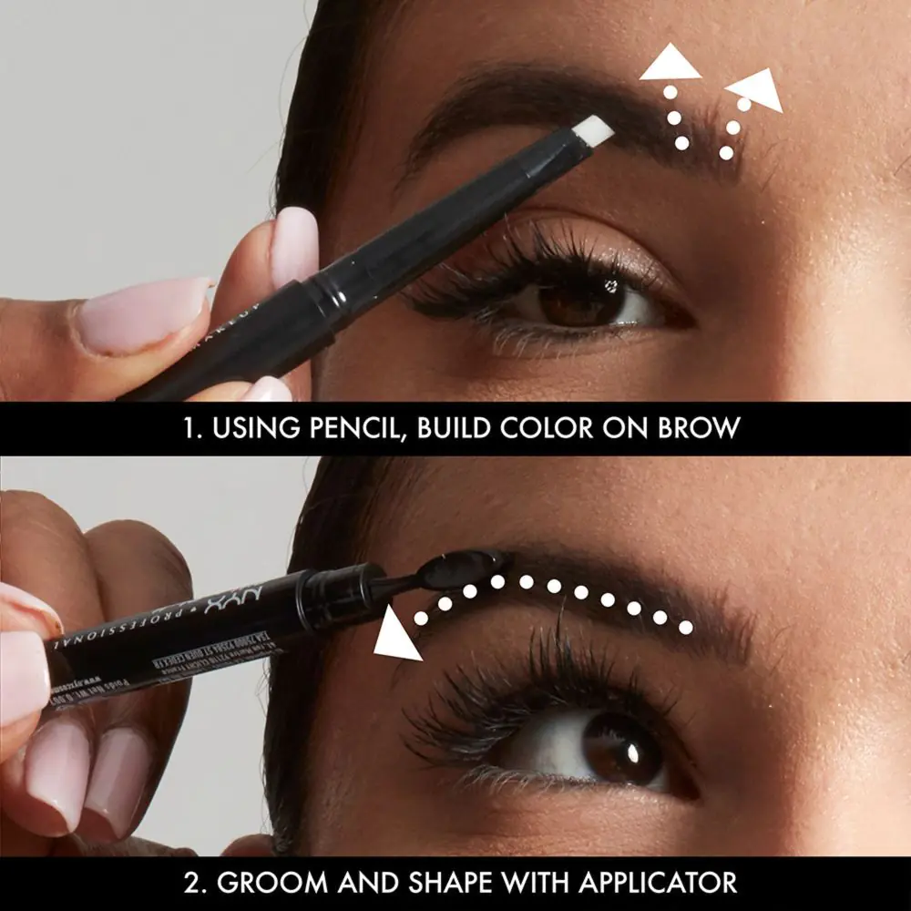 NYX Fill & Fluff prozirna olovka za obrve