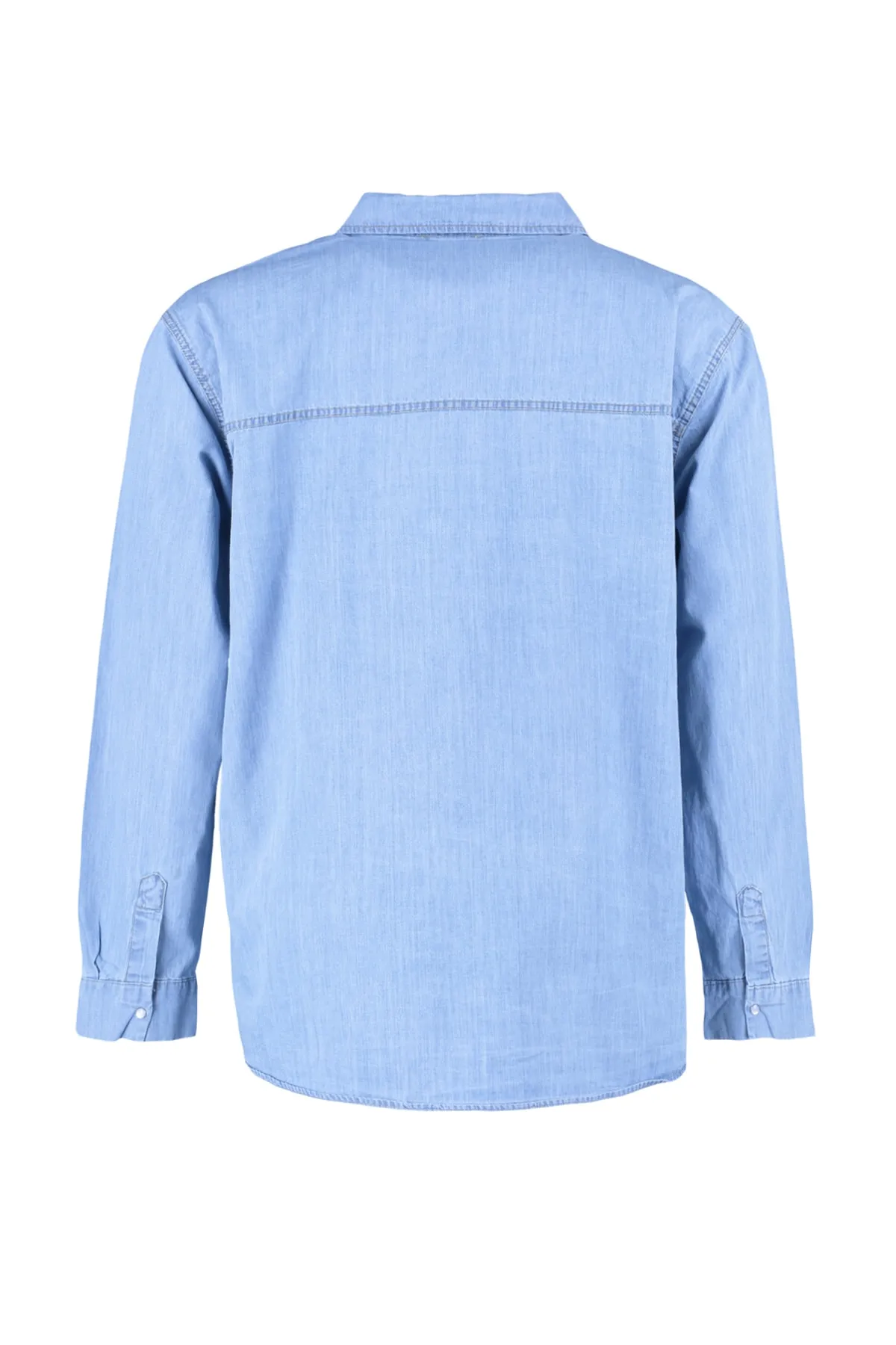 Trendyol Curve  Hellblaues Jeanshemd TBBAW23AX00018