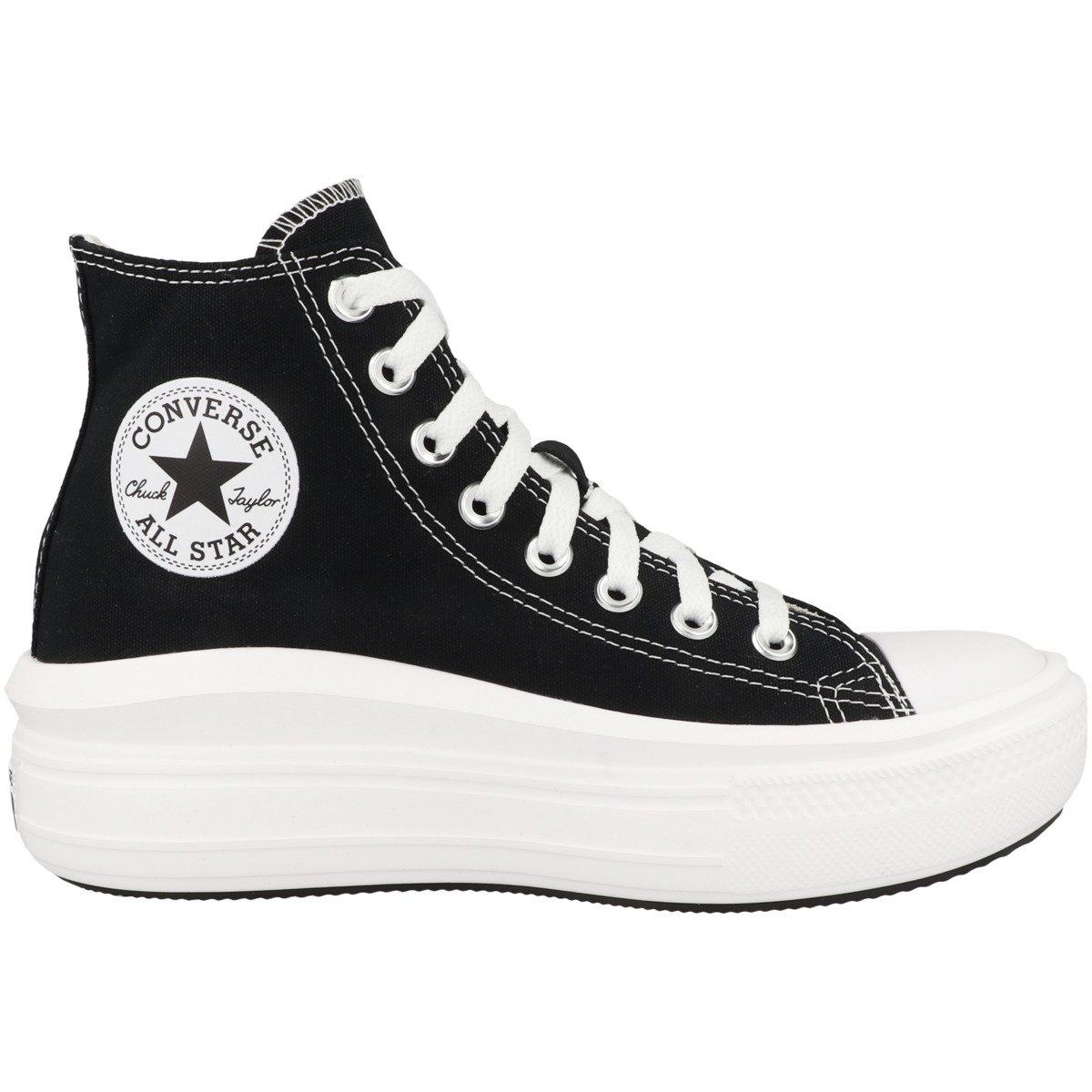 Converse Chuck Taylor All Star Move High Sneaker mid schwarz