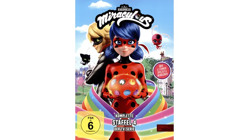 Miraculous - Staffelbox 4  [3 DVDs]