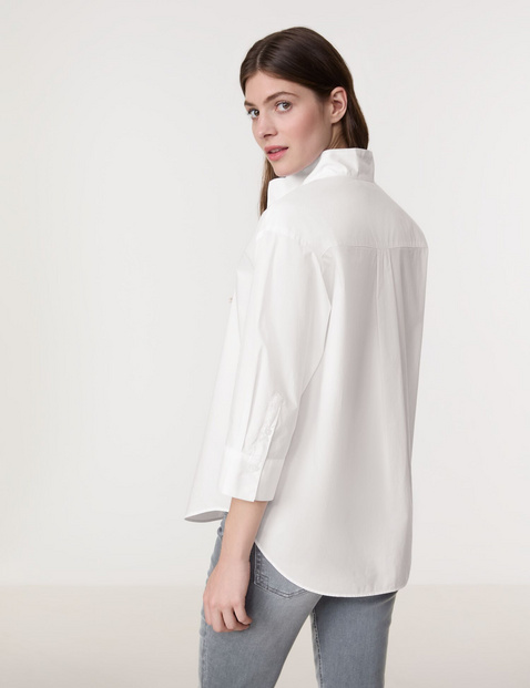 3/4 Arm Bluse aus Baumwolle