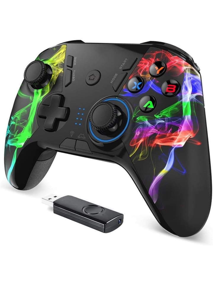 COFI 1453 2.4G Wireless Gamepad Joy-Stick Controller in Schwarz günstig kaufen 1