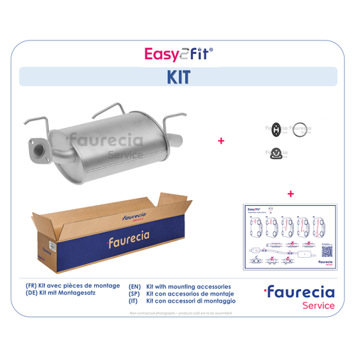 FAURECIA NACHSCHALLDAEMPFER FS53329 - ATU