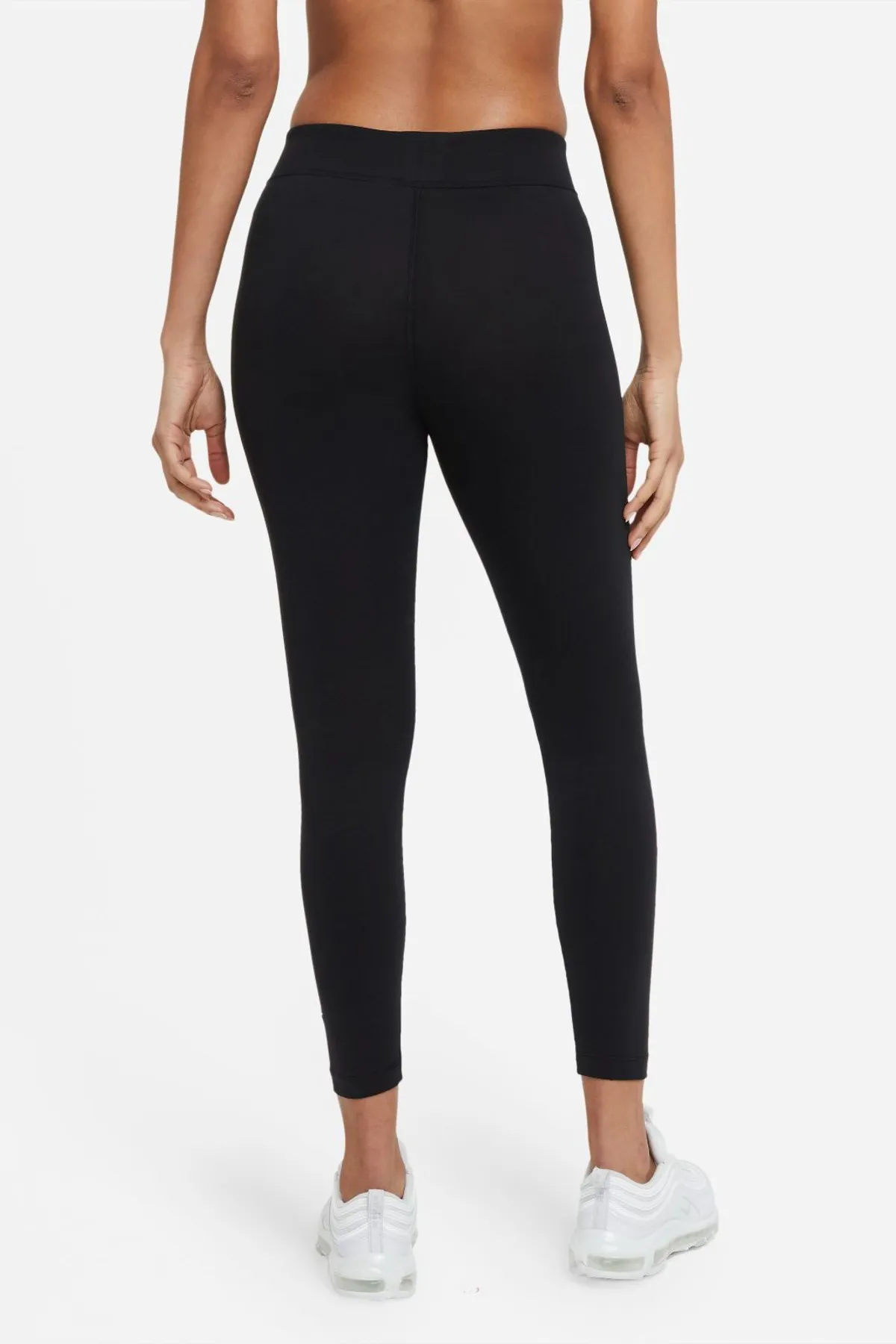 Nike  Sport-Leggings - Schwarz - Mittlerer Bund