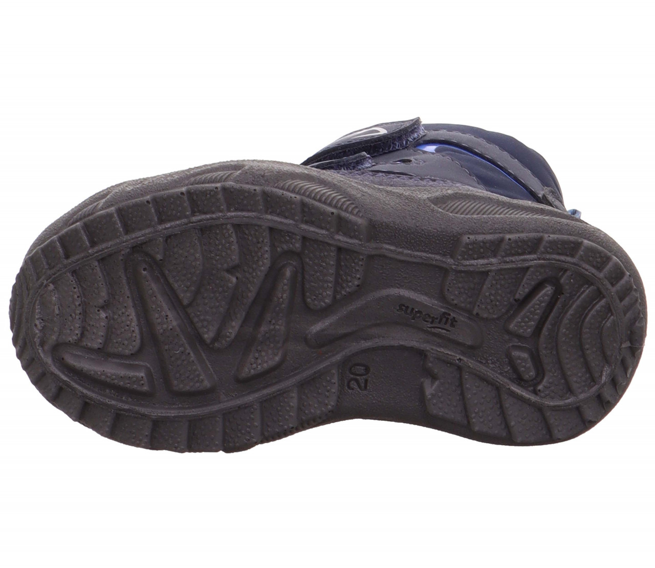 GLACIER - Blau Boots mit Klettverschluss