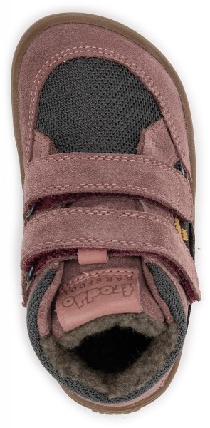 Froddo ~ Tex Wool MidCut Klett Winter + TEX ~ Grey/Pink