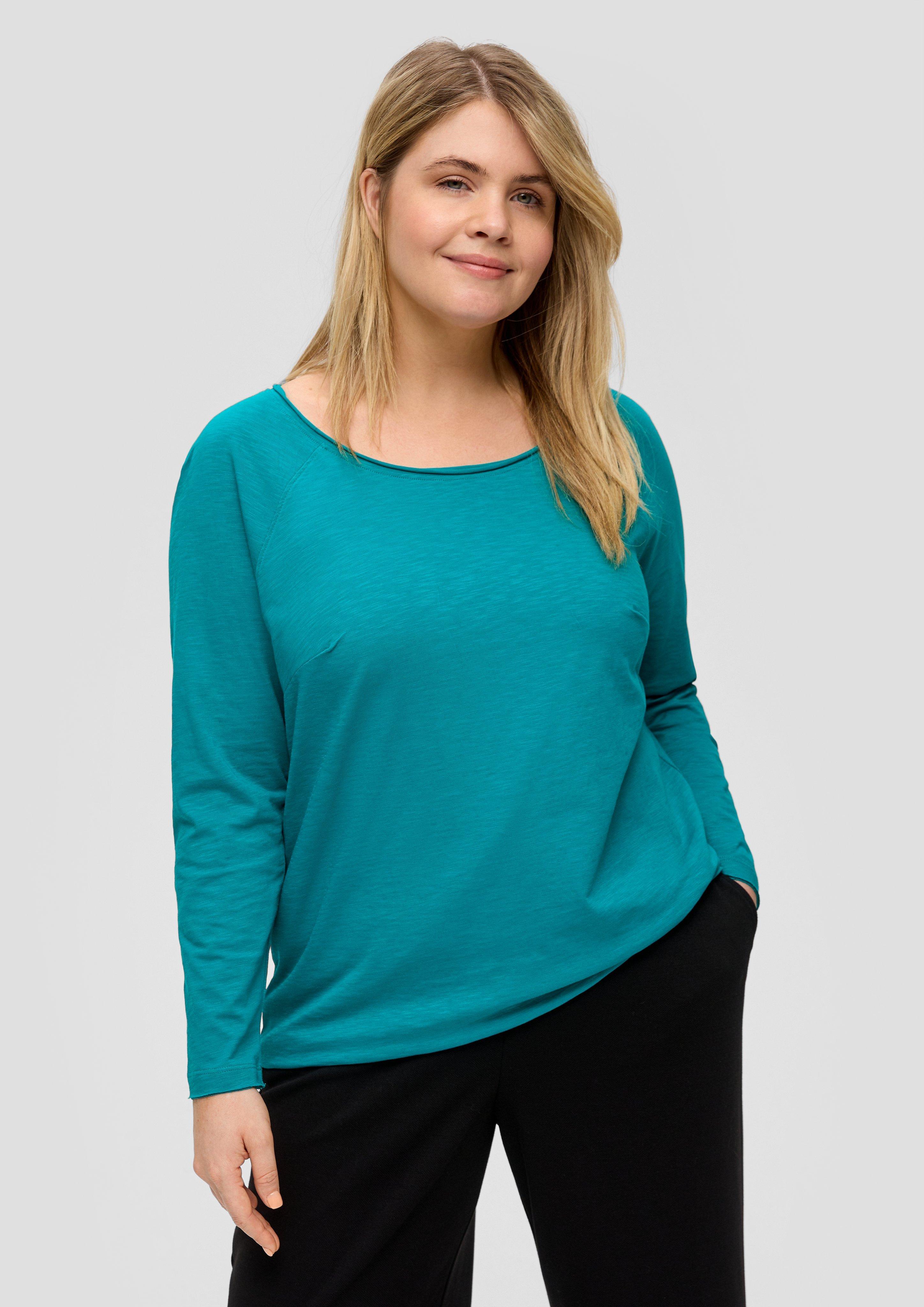 Longsleeve mit Flammgarn-Struktur  2149227-6680