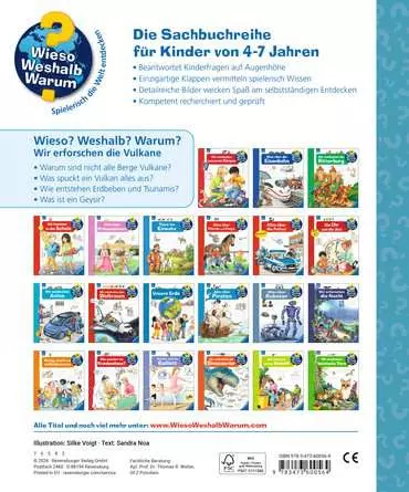 Ravensburger Wieso? Weshalb? Warum?, Band 4: Wir erforschen die Vulkane