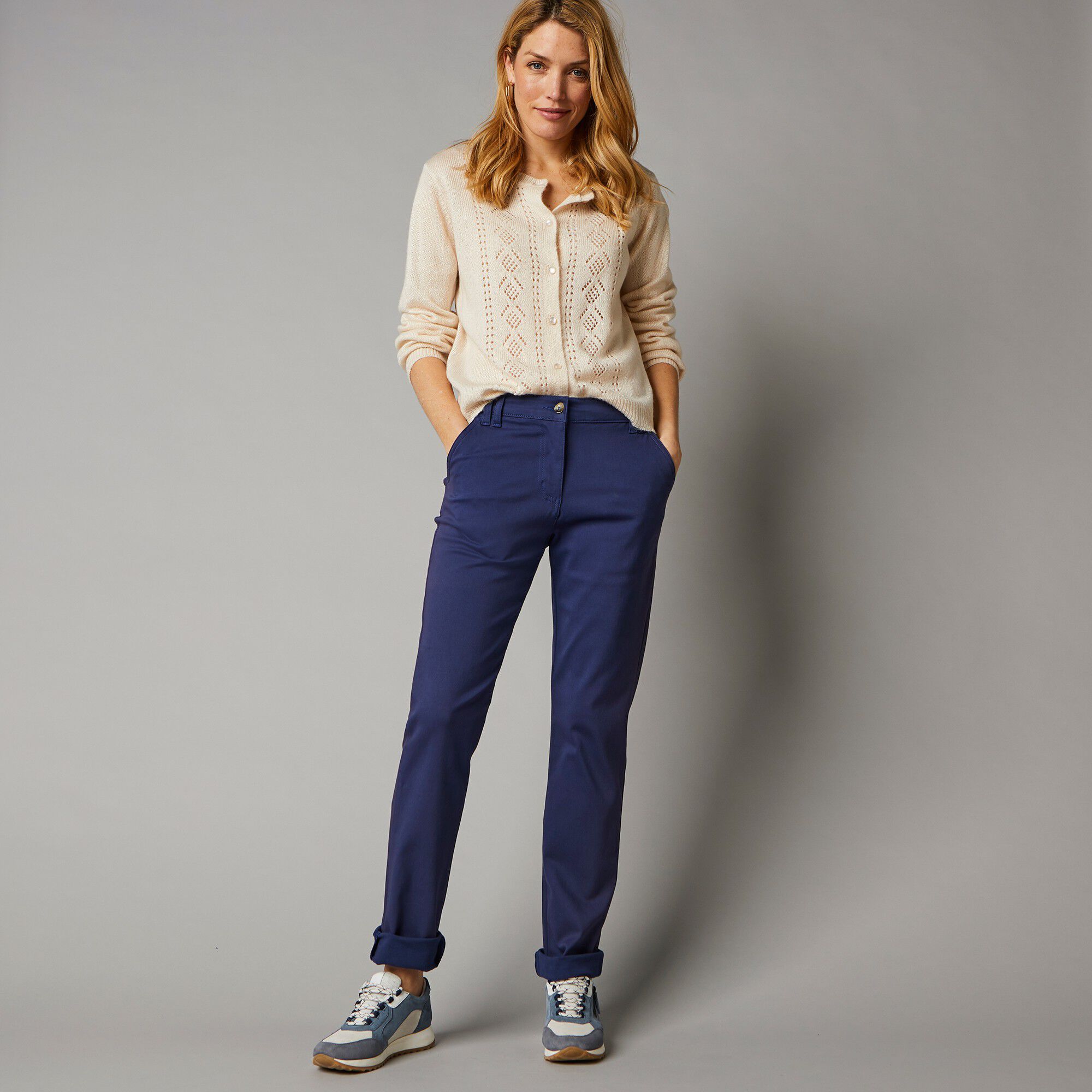 Pantalon chino stretch