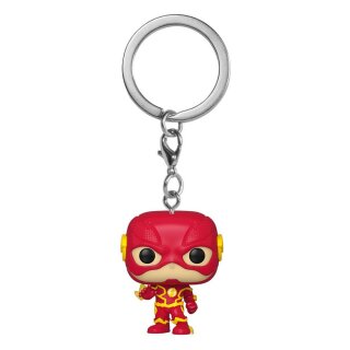 The Flash Pocket POP! Vinyl Schlüsselanhänger 4 cm The Flash Display