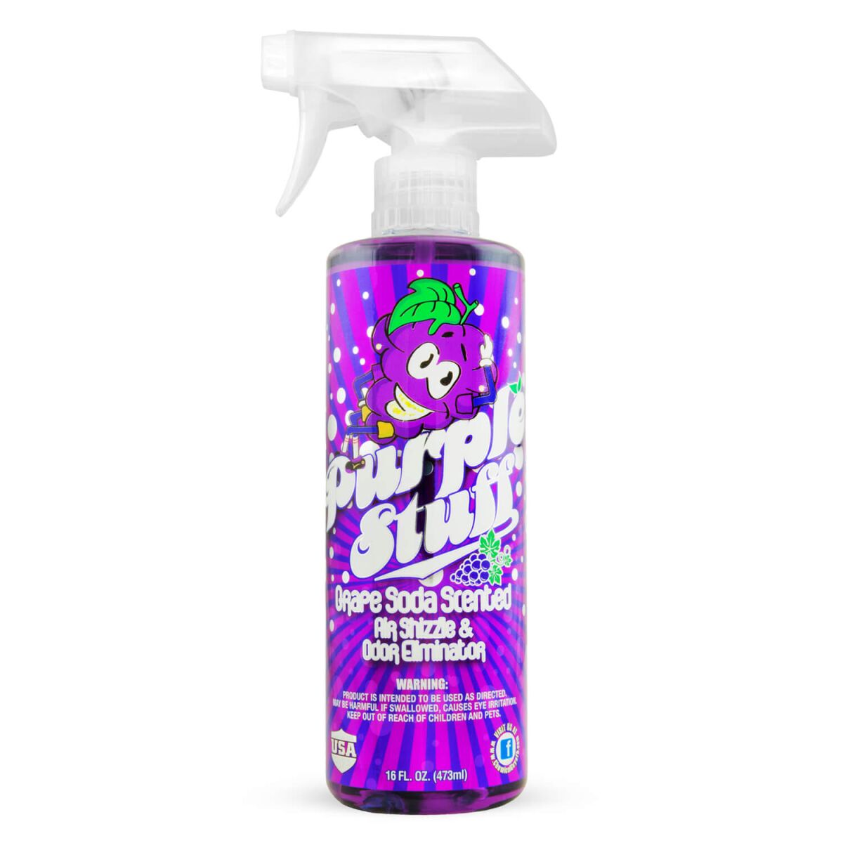 Chemical Guys Lufterfrischer Purple Stuff Grape Soda 473ml