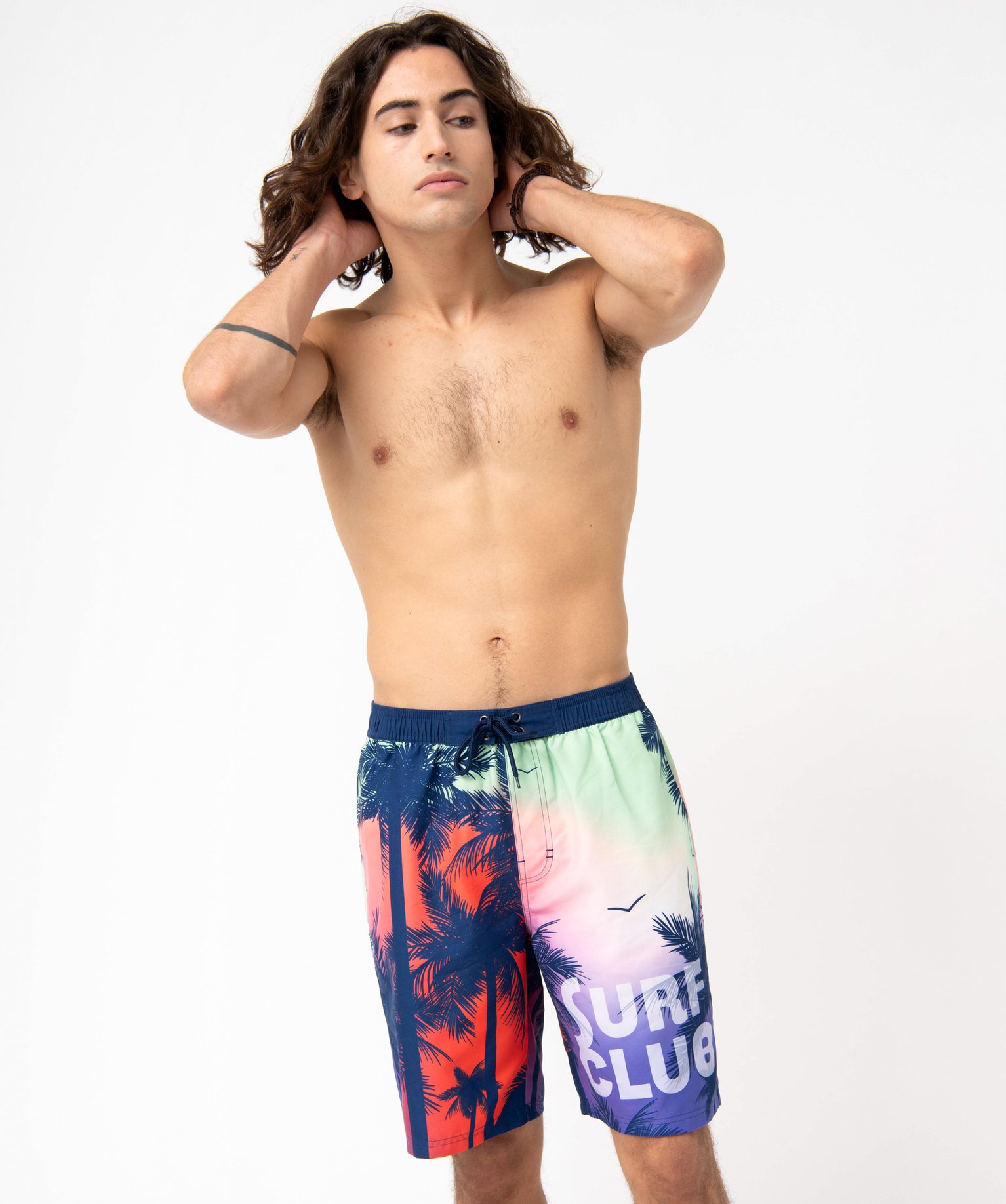 Short de bain homme look surf divers | GEMO