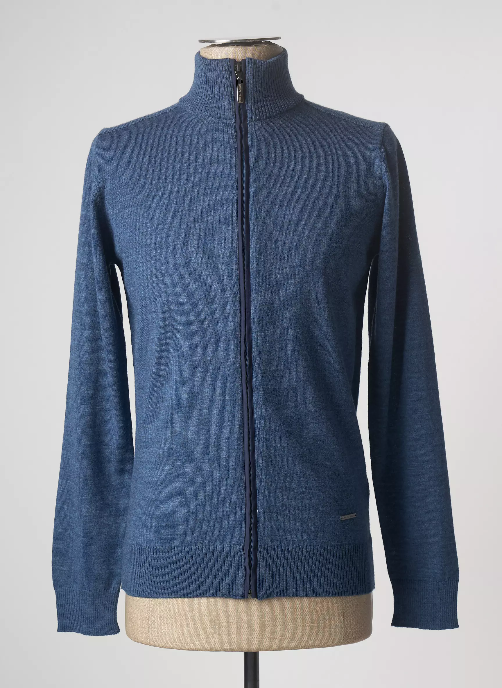 Mise Au Green Cardigans Homme couleur bleu