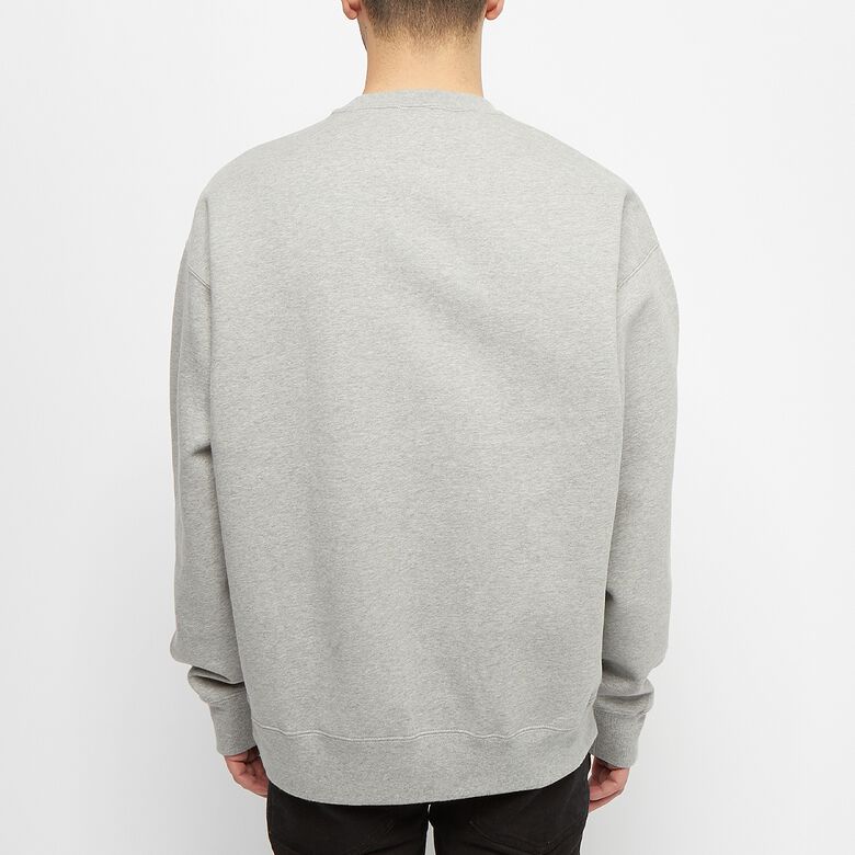 NIKE NRG Solo Swoosh Fleece Crew dk heather grey/white