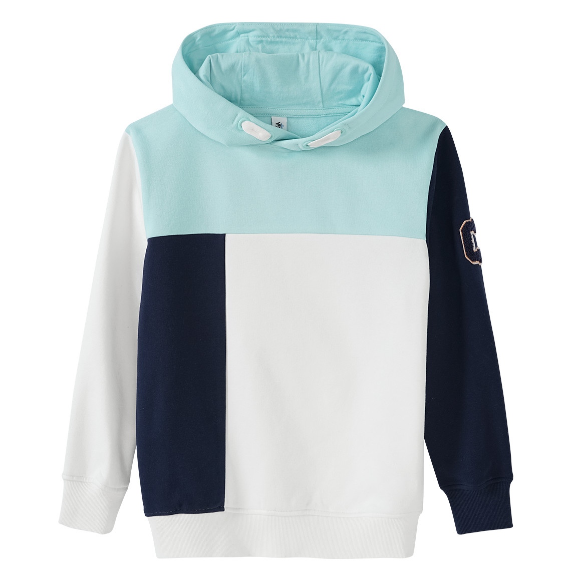 Jungen Hoodie mit Colourblocking
