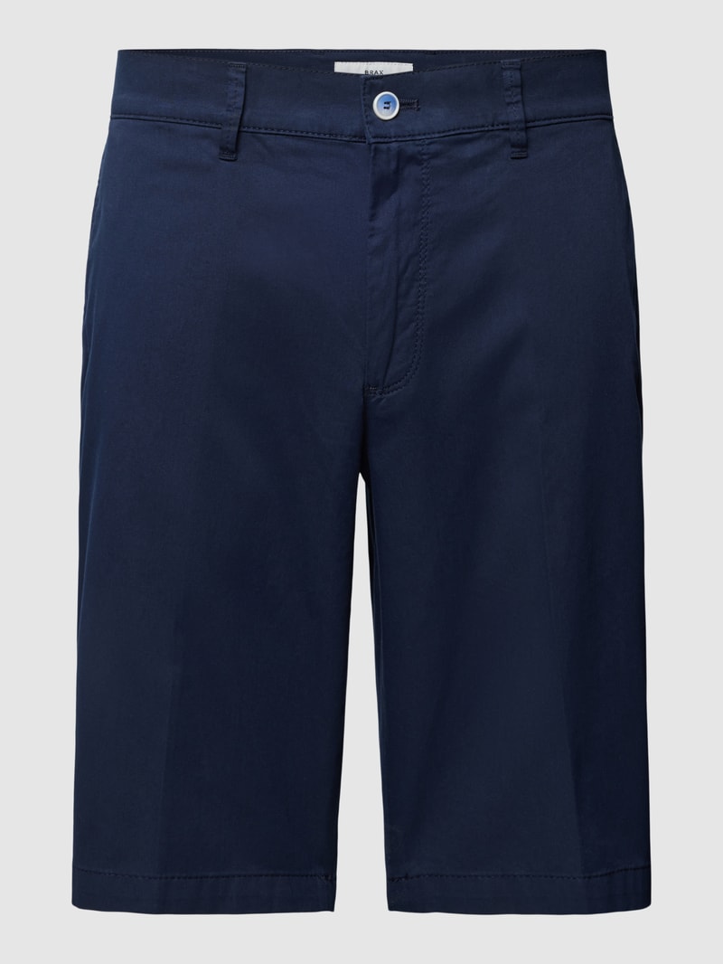 Bermudas mit französischen Eingrifftaschen Modell 'Bozen' in marineblau
