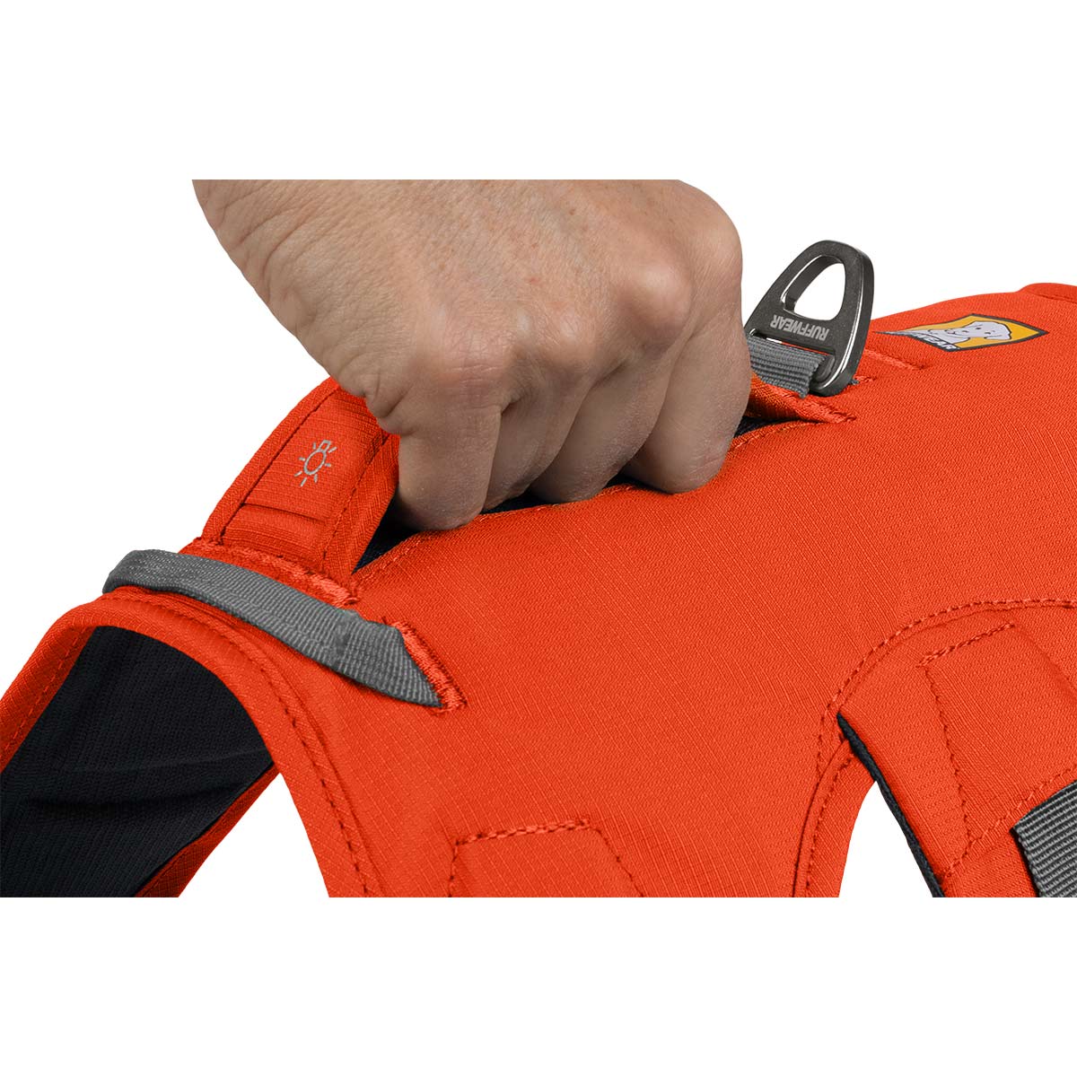 Ruffwear Geschirr Web Master Blaze Orange kaufen bei ZooRoyal