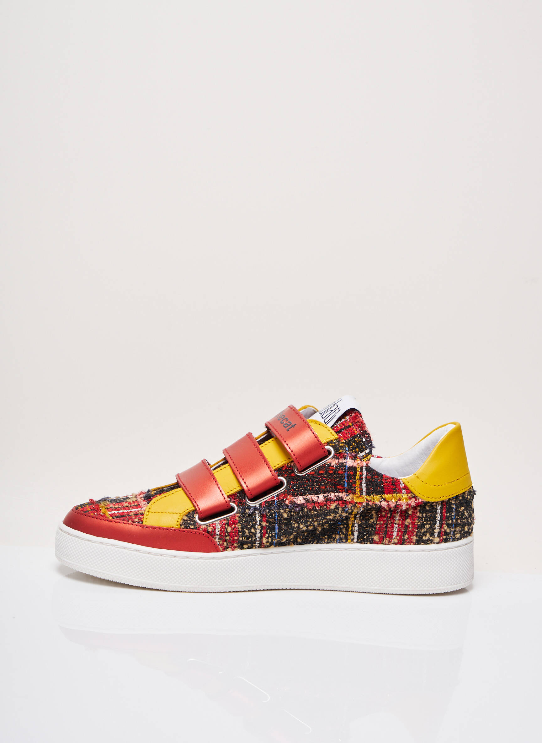 Vaddia Baskets Femme couleur rouge