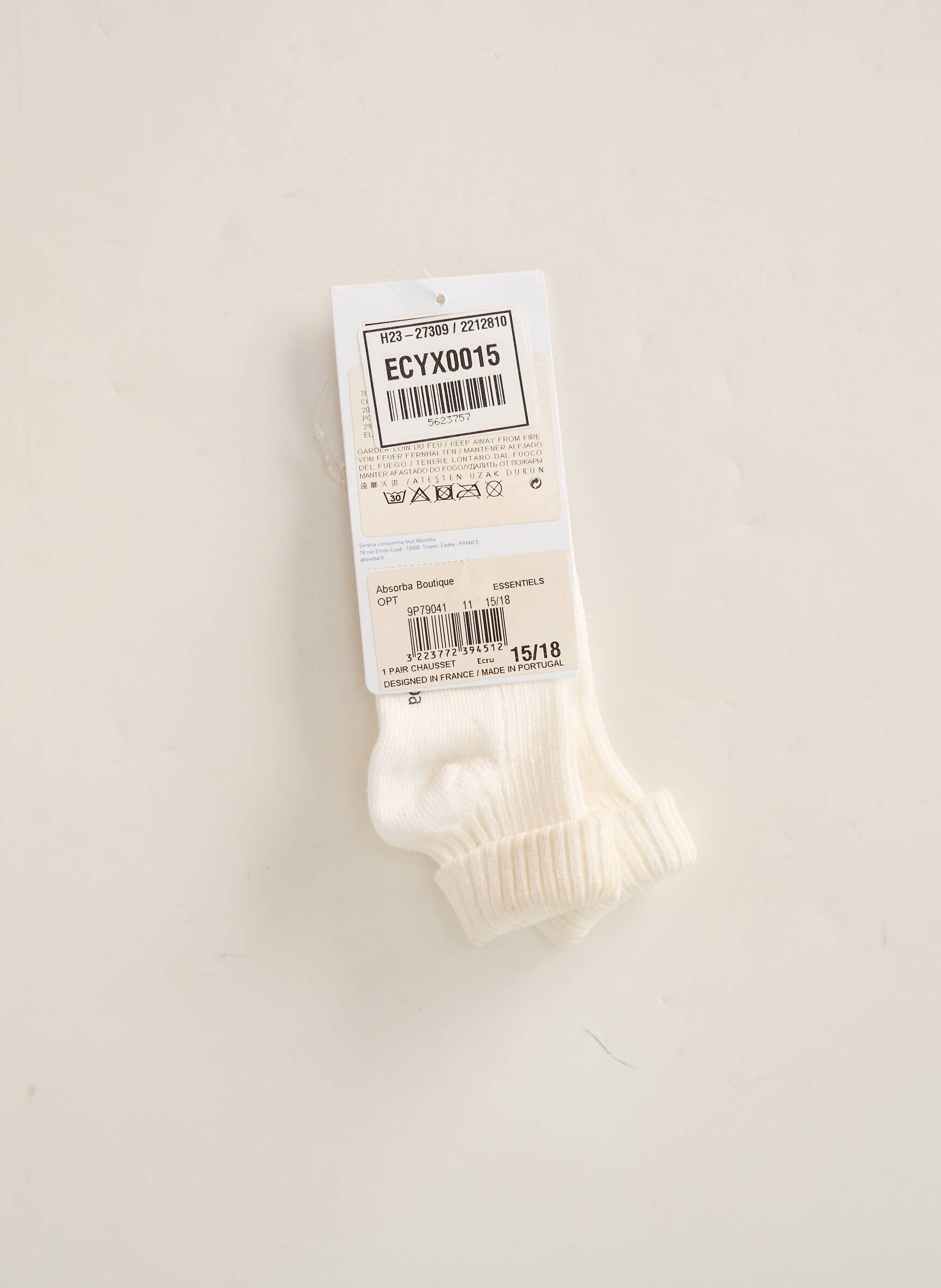 Absorba Chaussette Enfant couleur marron
