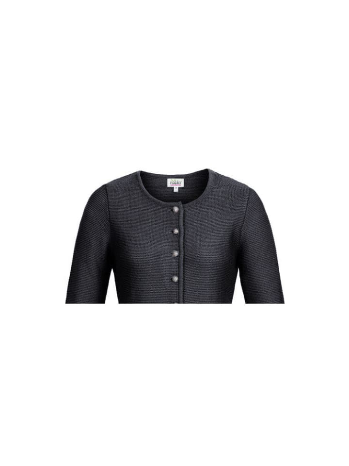 Nübler Strickjacke Langarm Anni in Anthrazit günstig kaufen