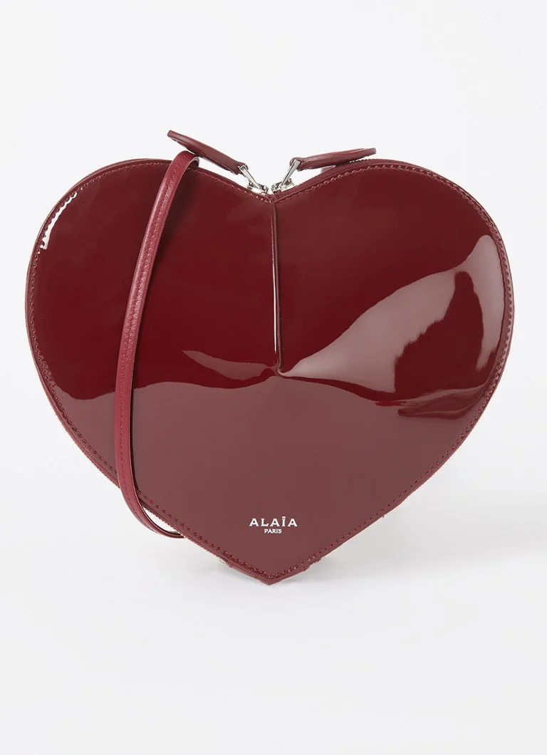 Alaïa Le Coeur Umhängetasche aus Kalbsleder