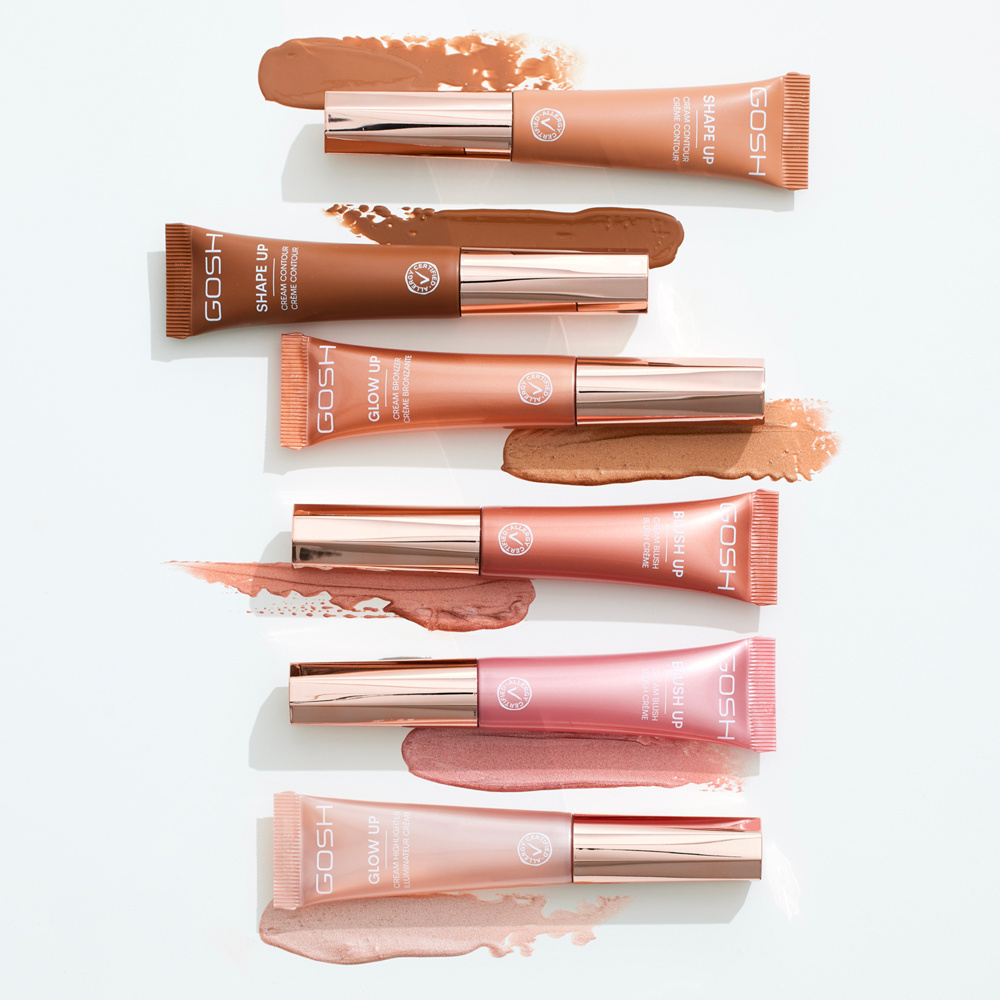 gosh copenhagen Glow Up - 001 Pearl 14ml GOSH Highlighter et Bronzer Crémeux