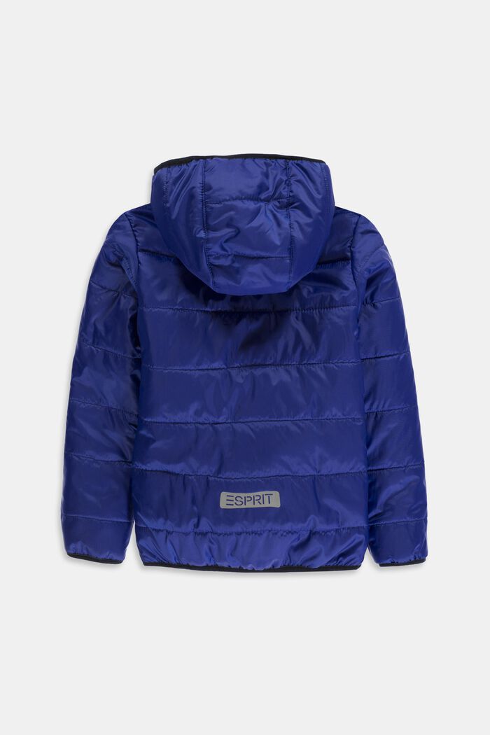 Wattierte Steppjacke mit Kapuze
